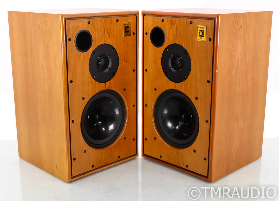 Harbeth 30.1 Bookshelf Speakers; Cherry Pair; Mastering Series
