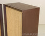 University Sound Mini-flex 3A Vintage Compact Bookshelf Speakers