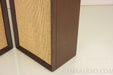 University Sound Mini-flex 3A Vintage Compact Bookshelf Speakers