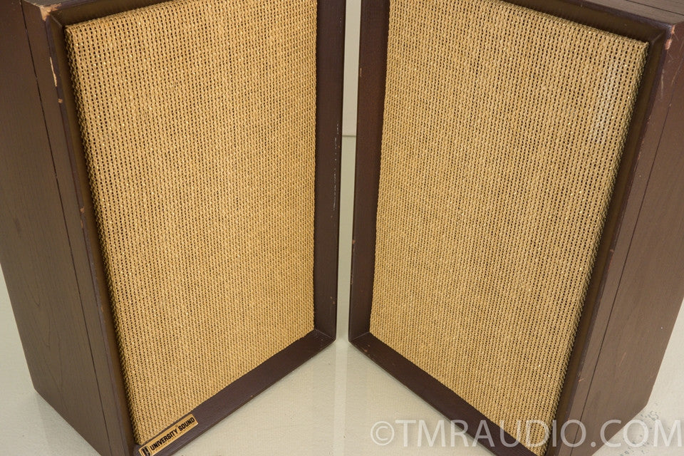 University Sound Mini-flex 3A Vintage Compact Bookshelf Speakers