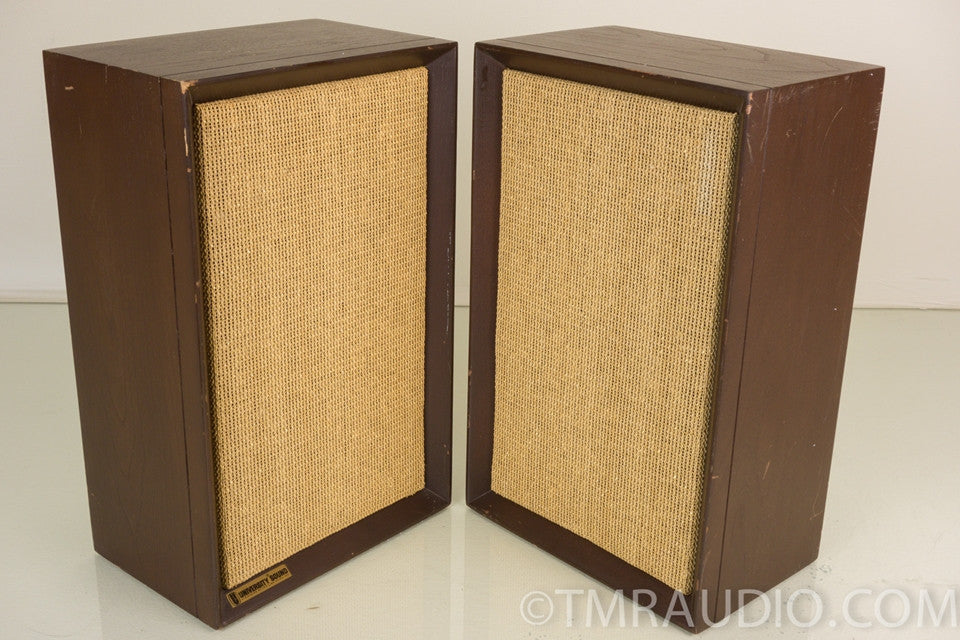 University Sound Mini-flex 3A Vintage Compact Bookshelf Speakers