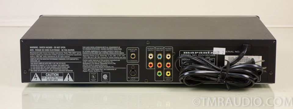 Marantz DV3100 CD / DVD Player w/ Remote