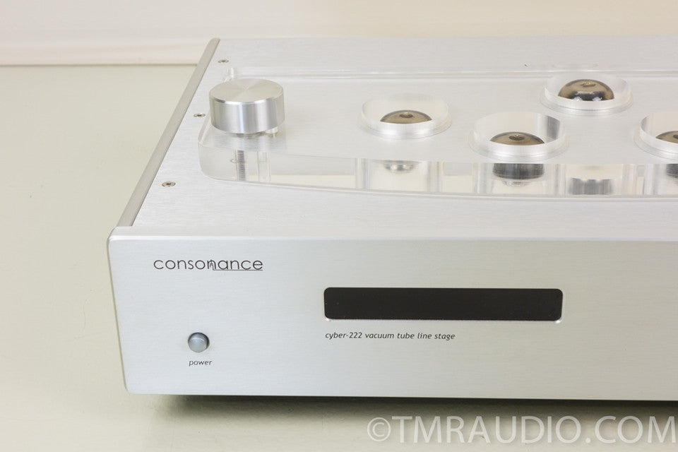 Consonance Cyber-222 Vacuum Tube Line Stage Preamplifier in Factory Box