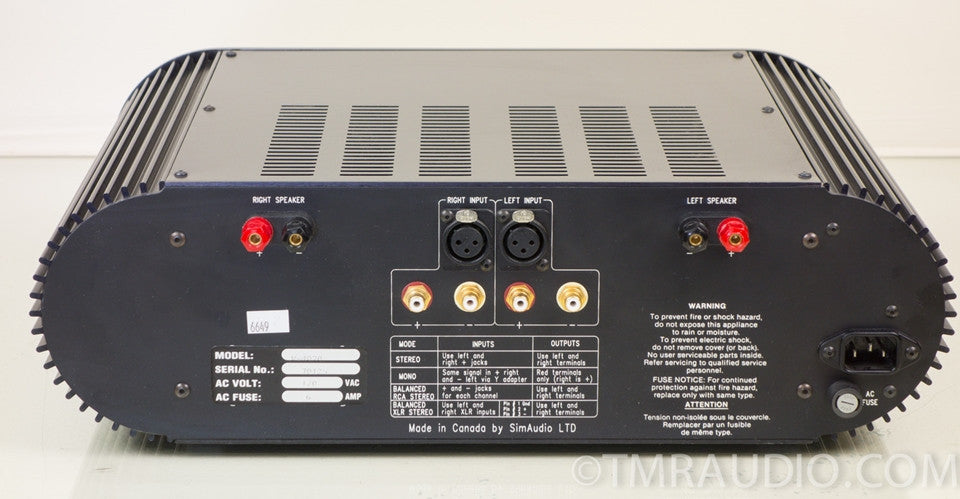 SimAudio Celeste W-4070 Classic Stereo Power Amplifier