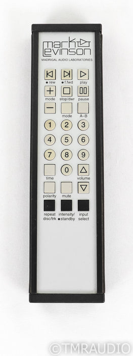 Mark Levinson No. 390S CD Player; Remote