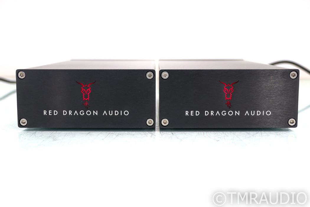 Red Dragon Audio M500 MkII Mono Power Amplifier; M-500 Mk2; Black Pair
