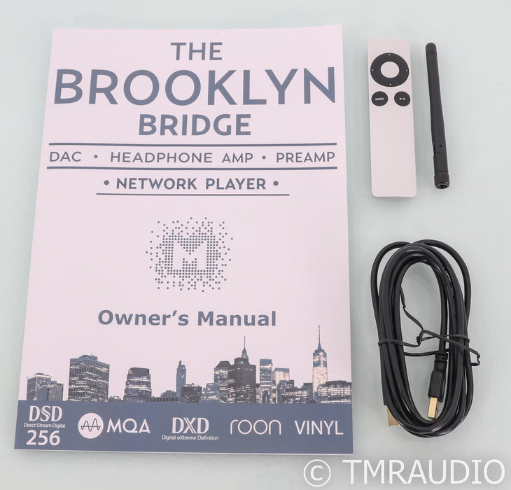 Mytek Brooklyn Bridge DAC / Streamer; Black; Remote
