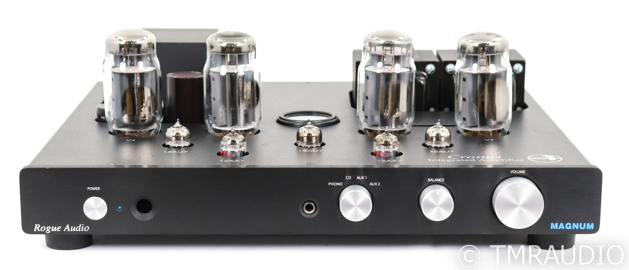 Rogue Audio Cronus Magnum Stereo Tube Integrated Amplifier; Remote; MM Phono