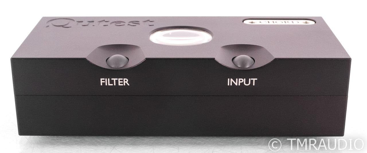 Chord Electronics Qutest DAC; D/A Converter; Black