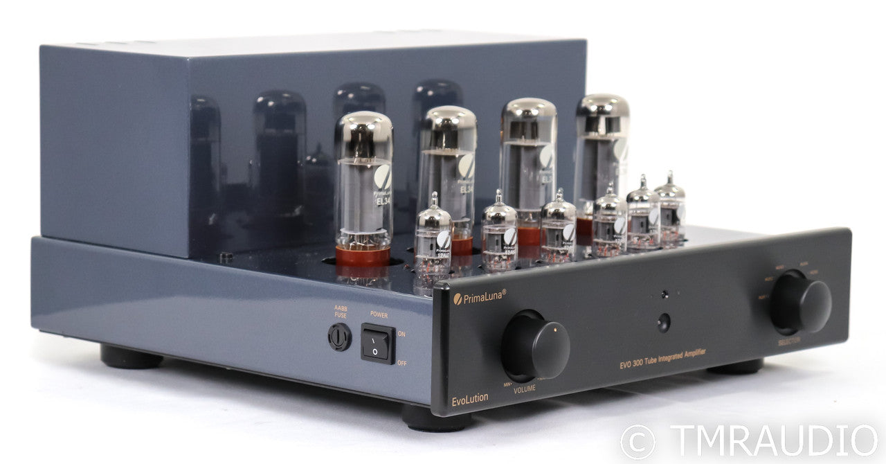 PrimaLuna EVO 300 Stereo Tube Integrated Amplifier; Remote; MM Phono