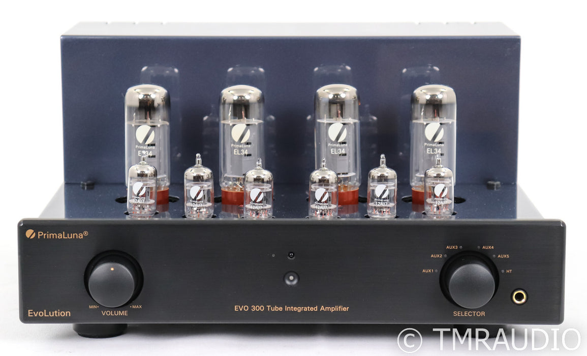 PrimaLuna EVO 300 Stereo Tube Integrated Amplifier; Remote; MM Phono