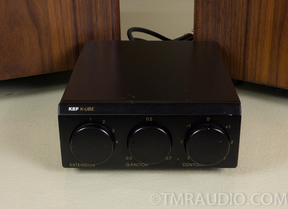 Kef Model 107 Speakers with KUBE