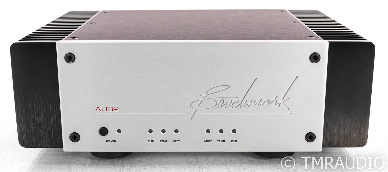 Benchmark AHB2 Stereo Power Amplifier; Silver