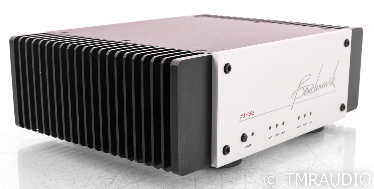 Benchmark AHB2 Stereo Power Amplifier; Silver
