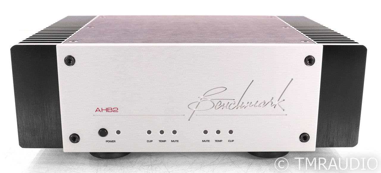 Benchmark AHB2 Stereo Power Amplifier; Silver