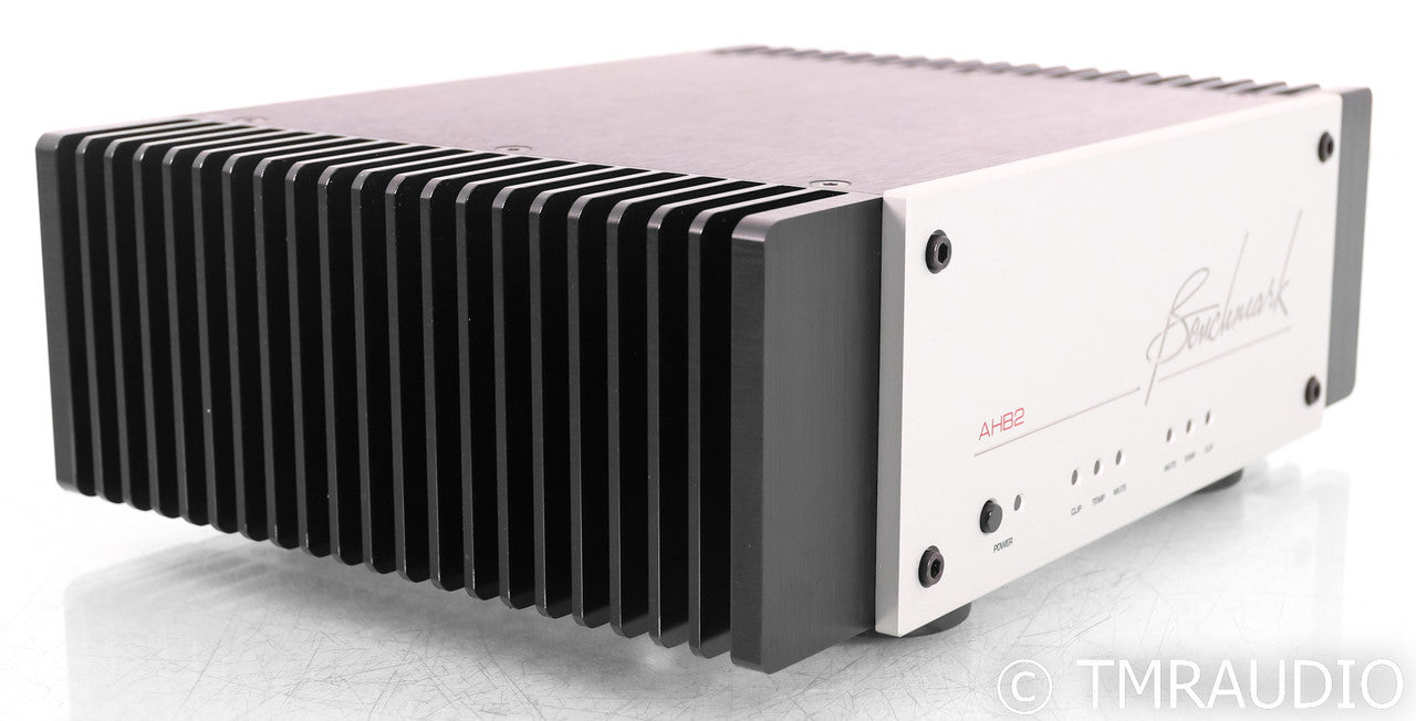 Benchmark AHB2 Stereo Power Amplifier; Silver