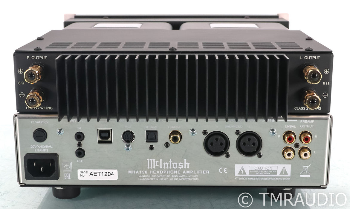 McIntosh MHA150 Headphone Amplifier / DAC; MHA-150; Remote