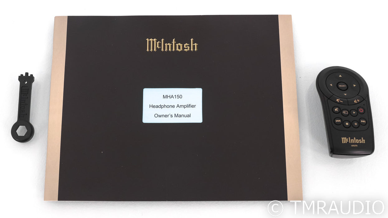 McIntosh MHA150 Headphone Amplifier / DAC; MHA-150; Remote