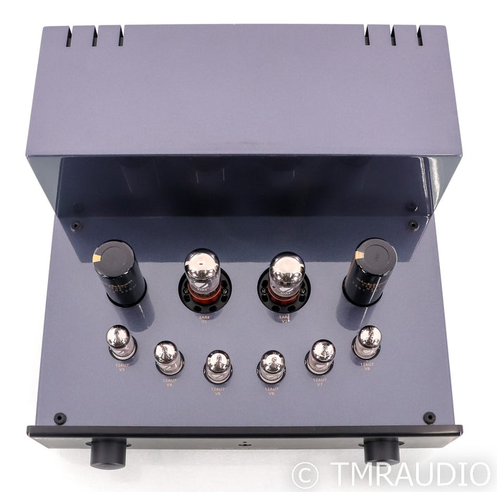 PrimaLuna Evo 400 Stereo Tube Preamplifier; Remote; MM Phono; Black