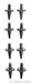 Bang and Olufsen BeoLab 8000 Floorstanding Speakers; Black Pair