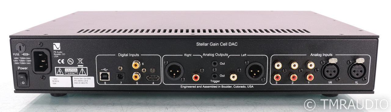 PS Audio Stellar Gain Cell DAC; Remote; Black; SGCD (Used)