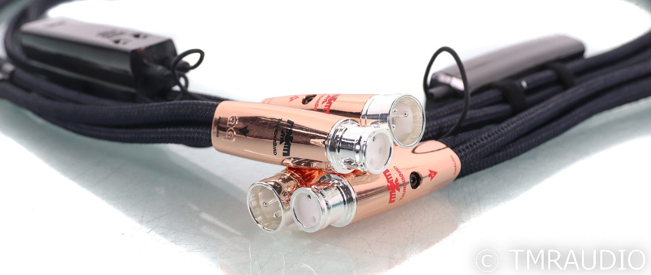 AudioQuest ThunderBird XLR Cables; 2m Pair Balanced Interconnencts