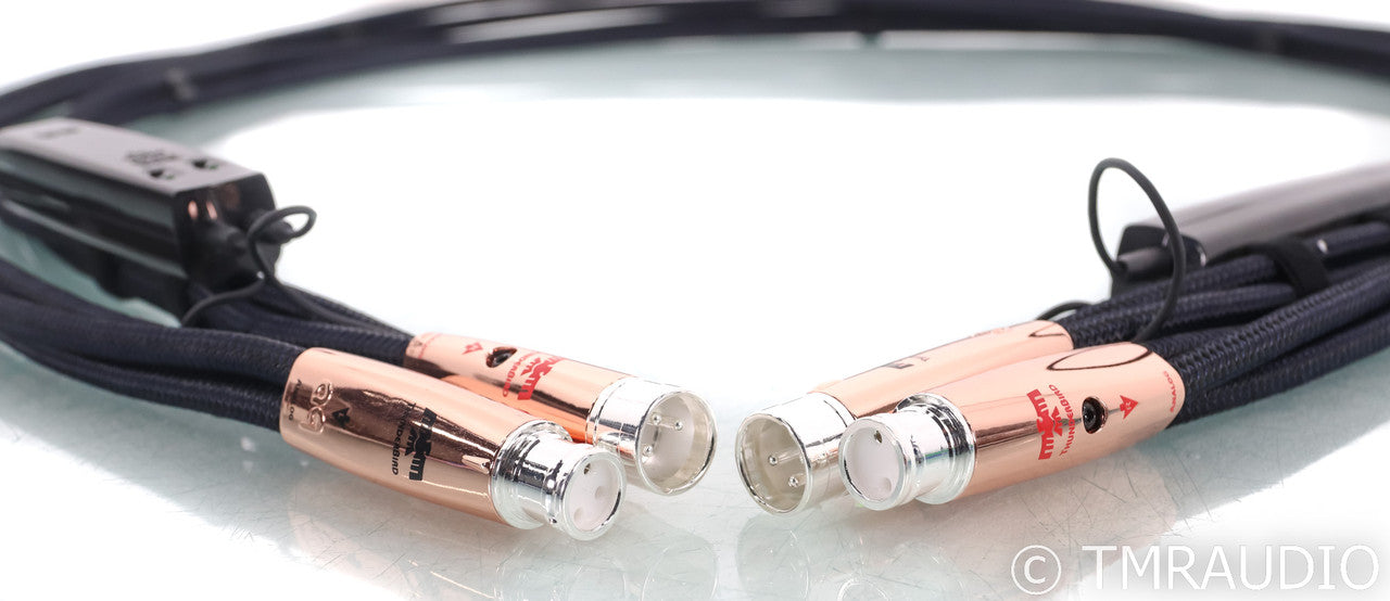 AudioQuest ThunderBird XLR Cables; 2m Pair Balanced Interconnencts