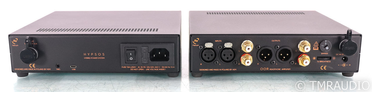 Ferrum Audio OOR Headphone Amplifier / Preamplifier; Hypsos PSU