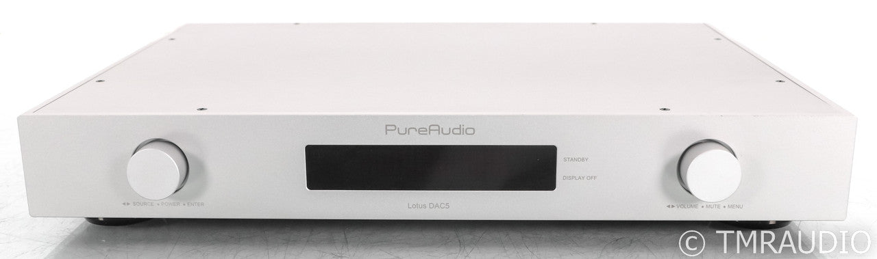 PureAudio Lotus DAC5 DAC; D/A Converter; Silver; Remote