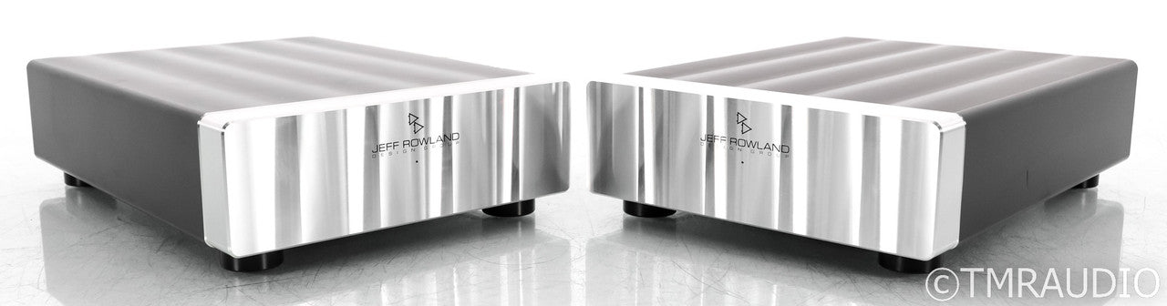 Jeff Rowland Design Group 201 Mono Power Amplifier; Crome Pair