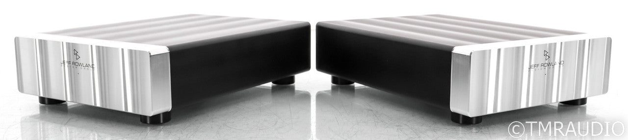 Jeff Rowland Design Group 201 Mono Power Amplifier; Crome Pair