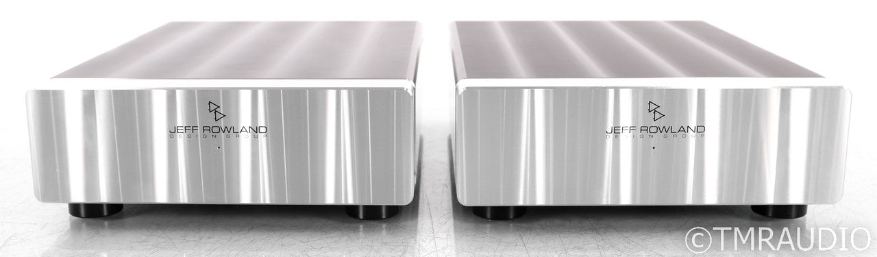 Jeff Rowland Design Group 201 Mono Power Amplifier; Crome Pair