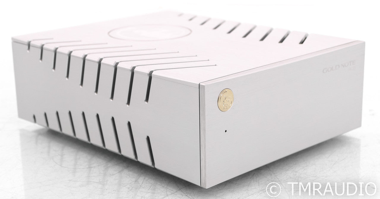 Gold Note PA-10 Stereo Power Amplifier; Silver; PA10