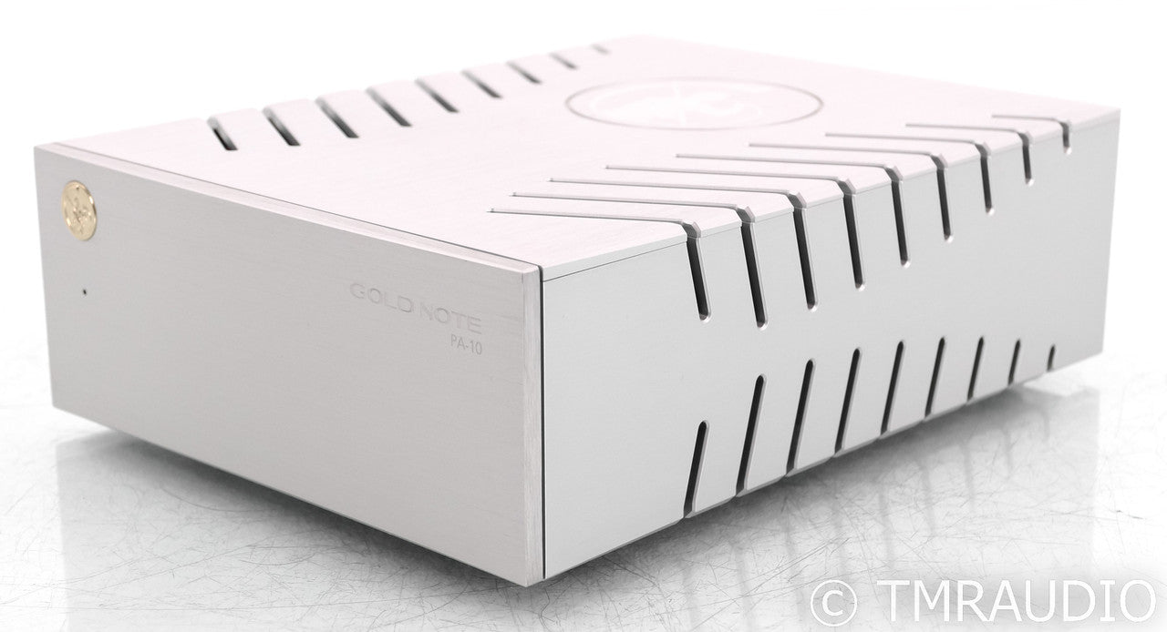Gold Note PA-10 Stereo Power Amplifier; Silver; PA10