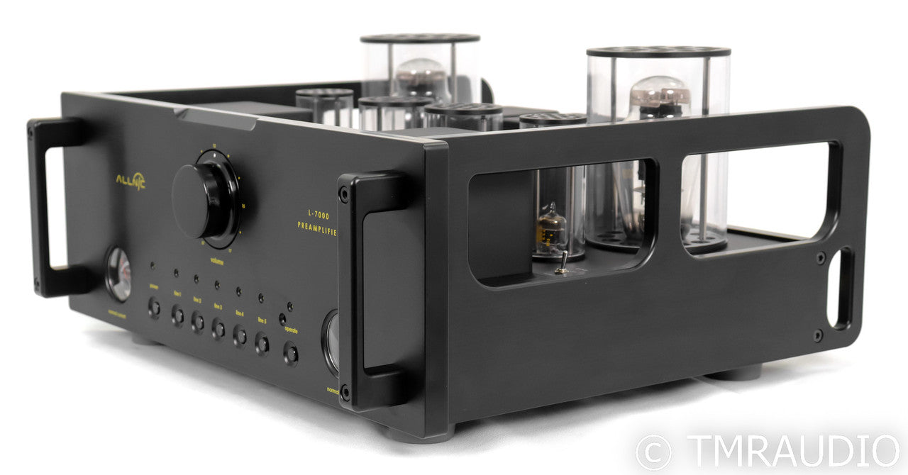 Allnic L-7000 Stereo Tube Preamplifier; Remote; Black