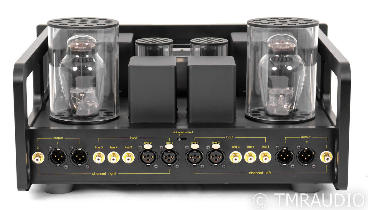 Allnic L-7000 Stereo Tube Preamplifier; Remote; Black