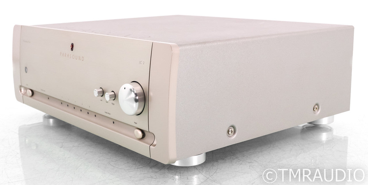 Parasound Halo JC2 Stereo Preamplifier; Remote; Silver; John Curl
