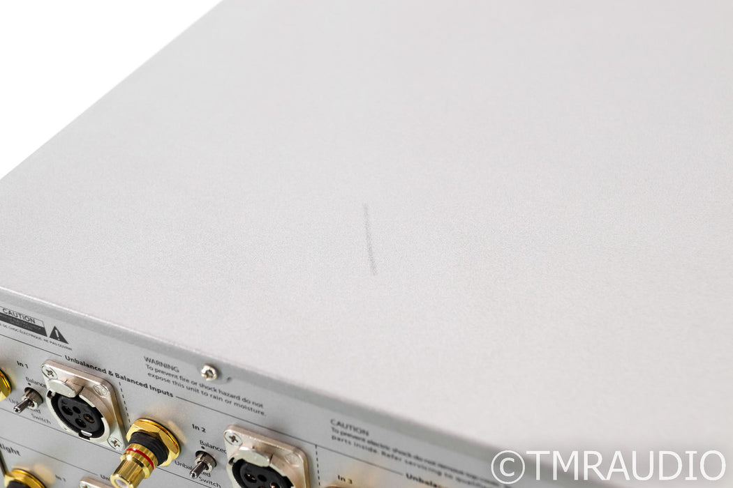 Parasound Halo JC2 Stereo Preamplifier; Remote; Silver; John Curl