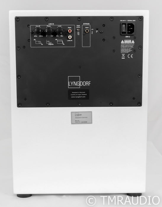Lyngdorf BW-2 10" Powered Subwoofer; BW2; White