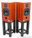 Harbeth HL Compact 7ES-3 Bookshelf Speakers; Rosewood Pair w/ Stands