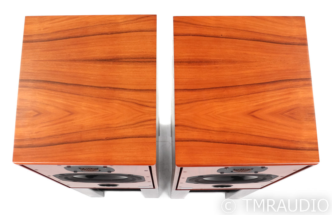 Harbeth HL Compact 7ES-3 Bookshelf Speakers; Rosewood Pair w/ Stands