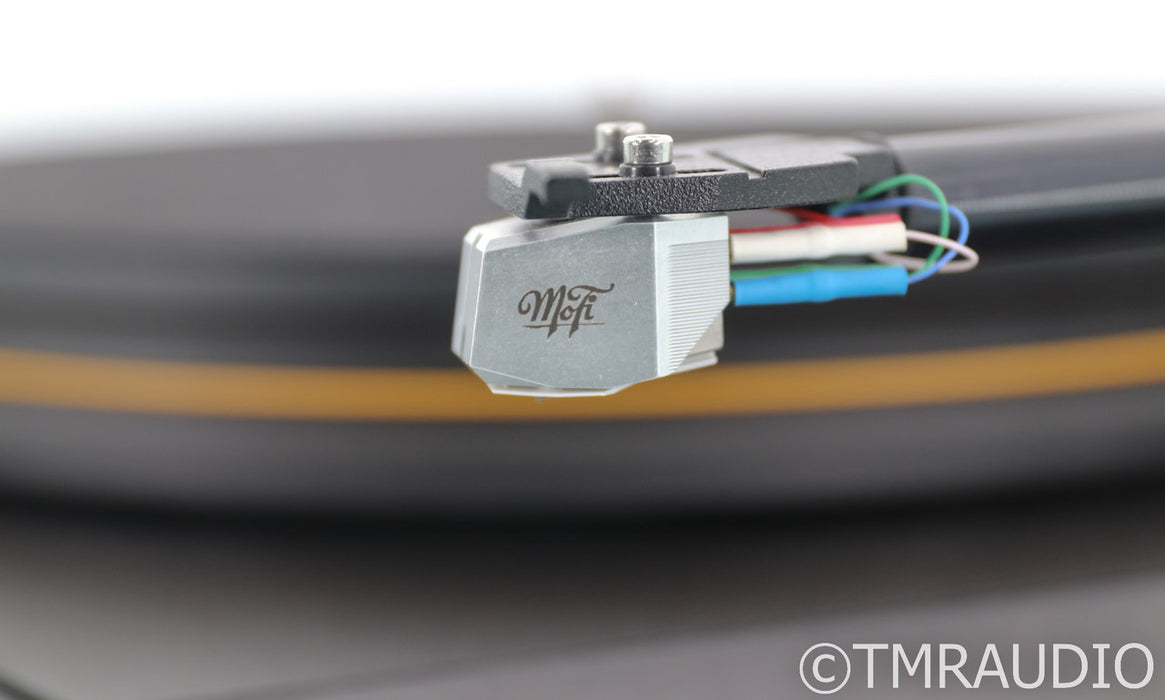 MoFi UltraDeck Belt Drive Turntable; UltraTracker MM Cart; Ultra 10" Tonearm