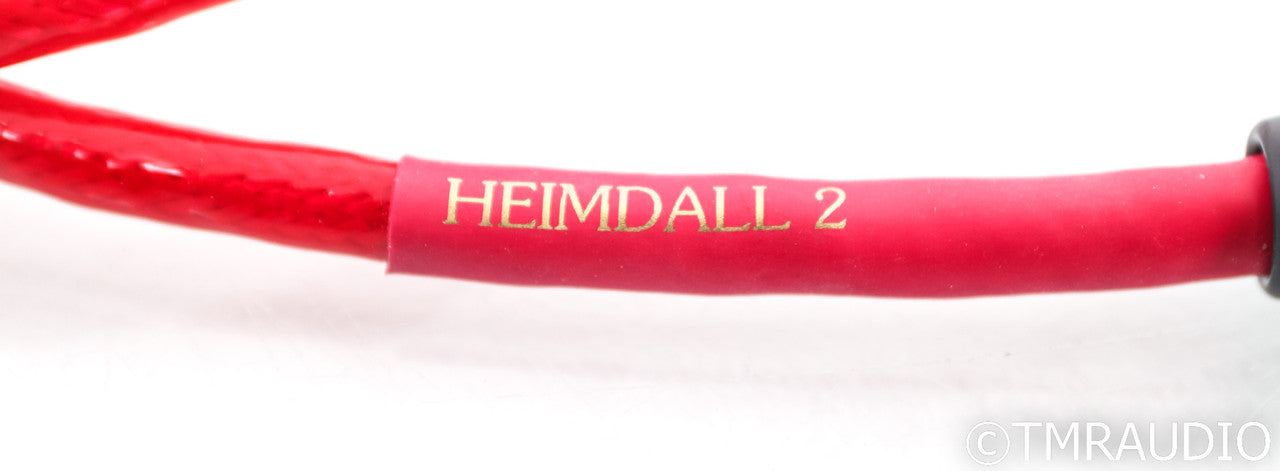 Nordost Heimdall 2 RCA Cables; 1m Pair Interconnects