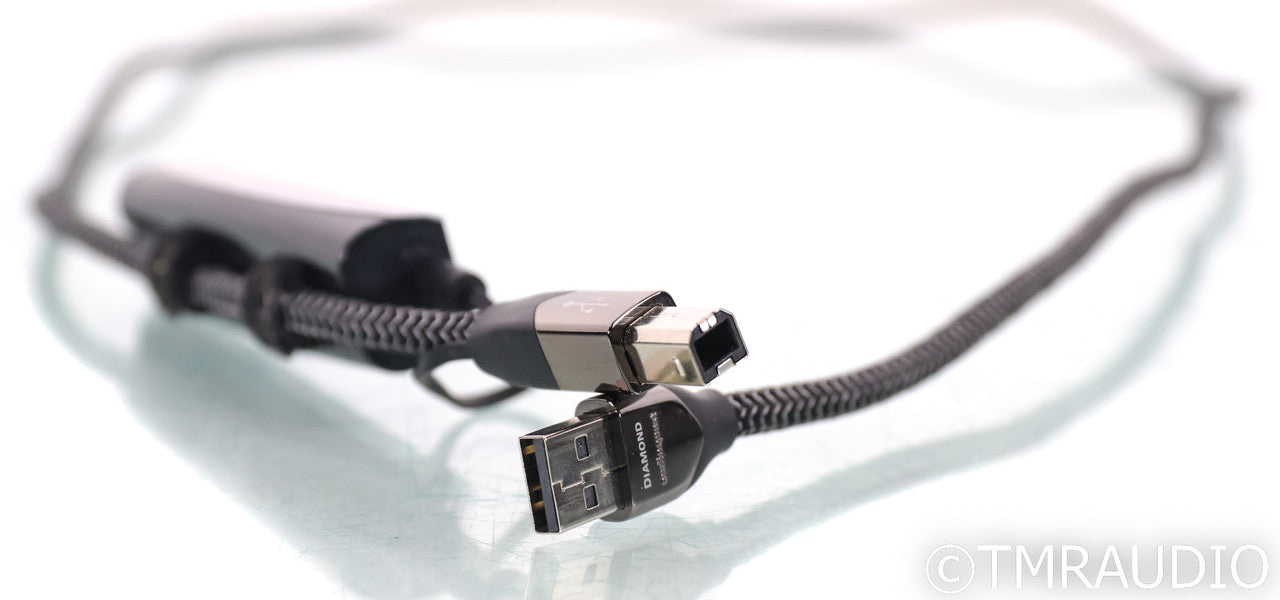 Audioquest Diamond USB Cable; 1.5m Digital Interconnect; 72v DBS