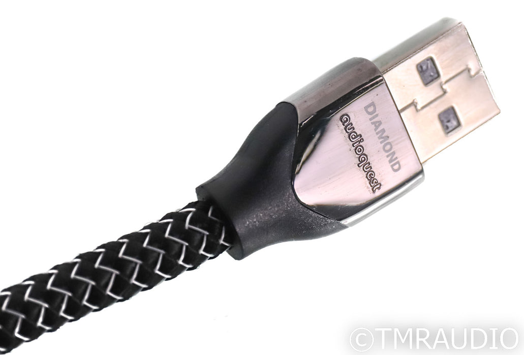 Audioquest Diamond USB Cable; 1.5m Digital Interconnect; 72v DBS