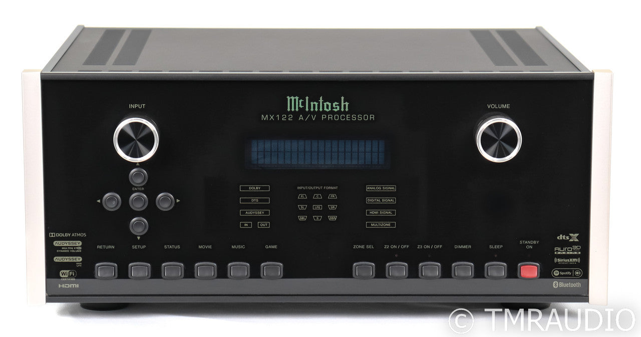 McIntosh MX122 11.2 Channel Home Theater Processor; Remote; Wireless