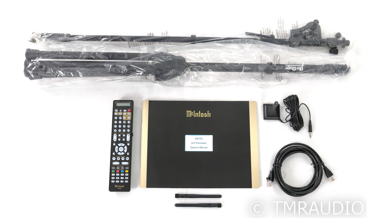 McIntosh MX122 11.2 Channel Home Theater Processor; Remote; Wireless