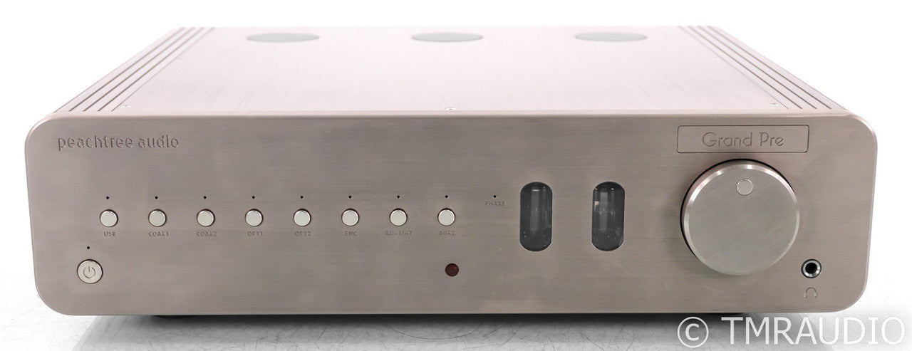 Peachtree Audio GrandPre Stereo Tube Hybrid Preamplfiier; Remote; Silver