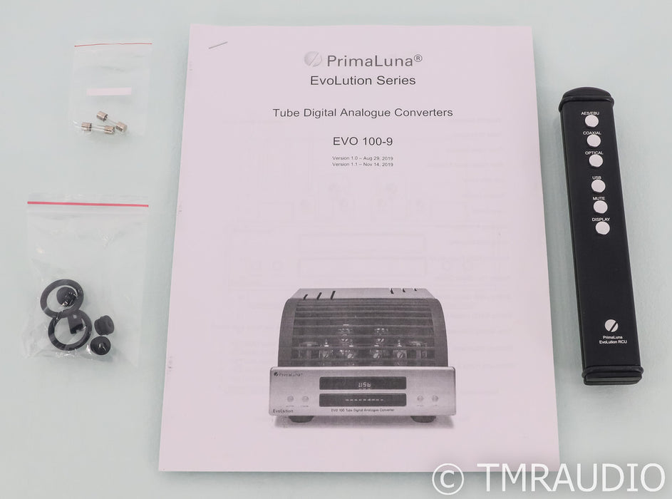 PrimaLuna Evo 100 Tube DAC; D/A Converter; USB; Remote