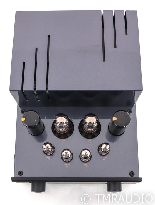 PrimaLuna Evo 100 Stereo Tube Preamplifier; Remote; PhonoLogue; Black